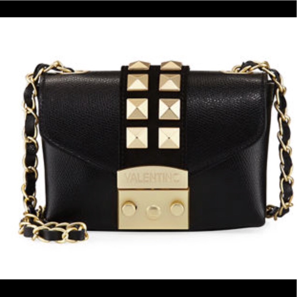 Valentino rockstud chain crossbody purse bag